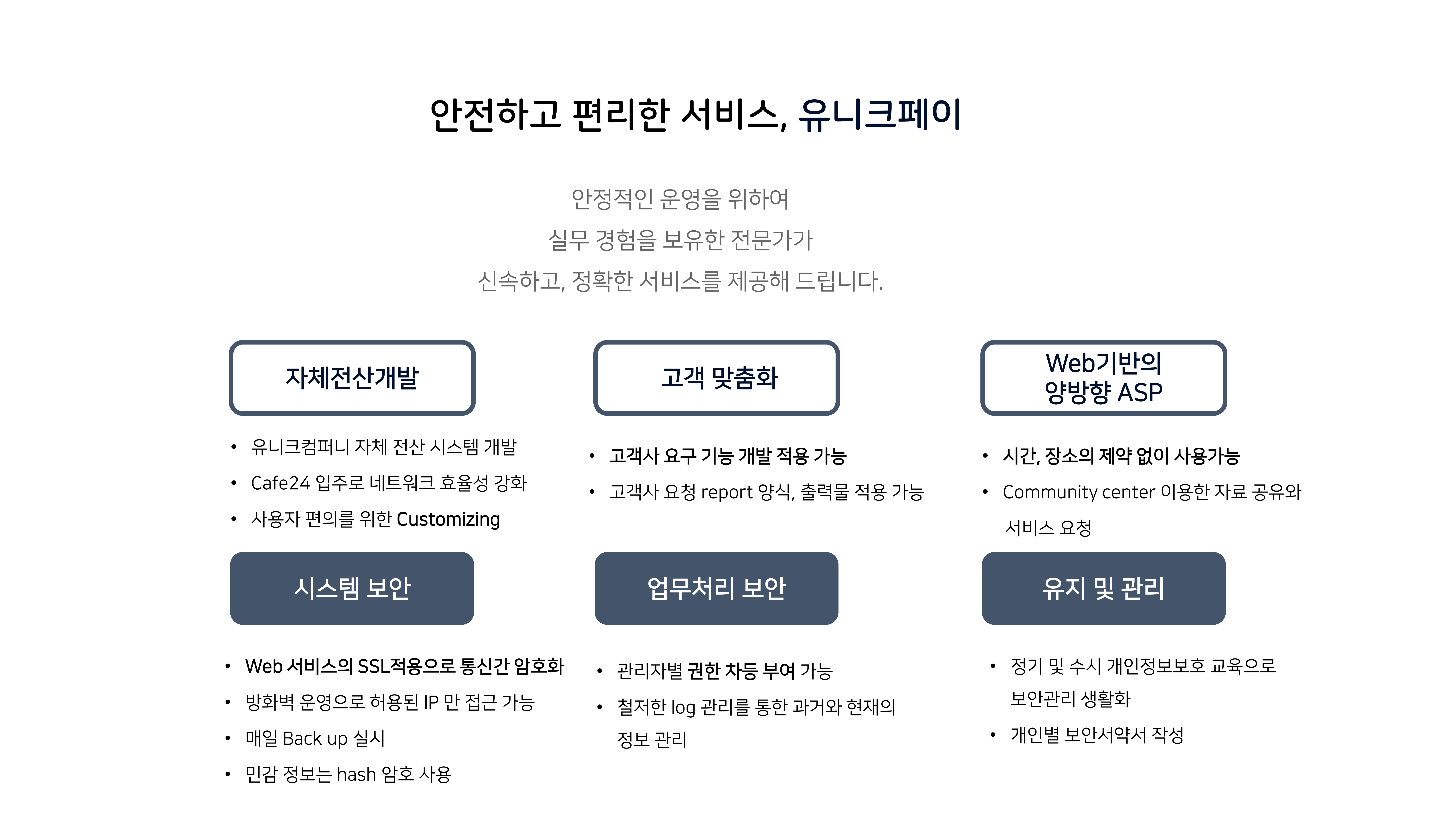 Unique Pay 연말정산 시스템은?